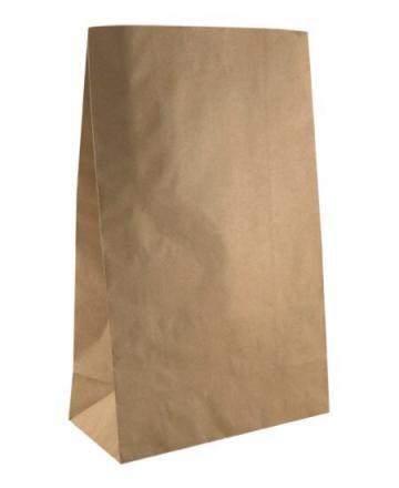 Flat Bottom Grocery Bag - Small (H)39x(W)24x(D)12cm (500p/ctn)